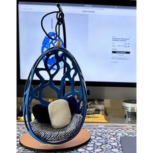 Louis Vuitton COCOON BY FERNANDO & HUMBERTO CAMPANA Miniature Chair in Blue